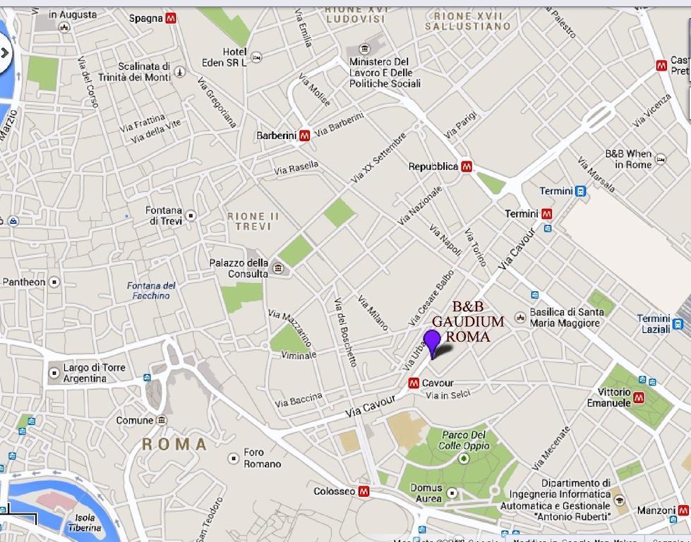 B&B Gaudium Colosseo Roma Exterior foto